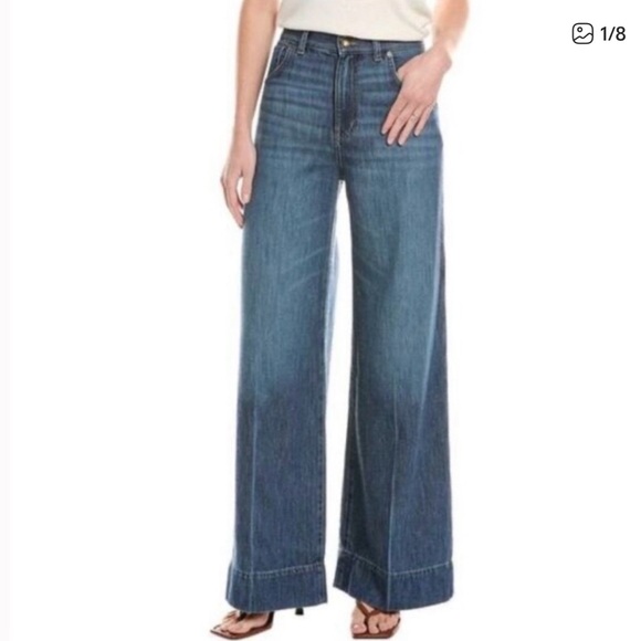 Madewell Denim - Madewell Super Wide-leg High-rise women’s Jeans size 30